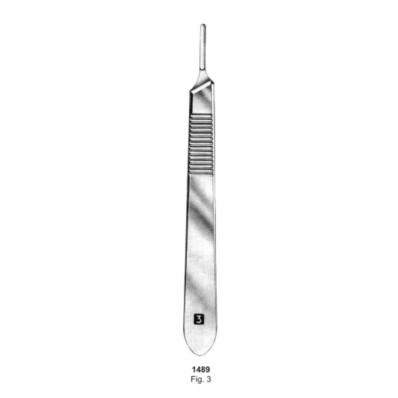 1-11-1.jpg Scalpel Handles, Handles&Mouth Mirrors, Scalers, Explorers, Probes - Image 1